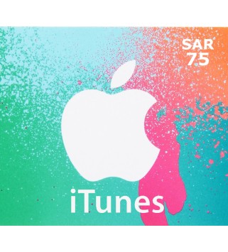 iTunes SAR 75 Card SA Key 